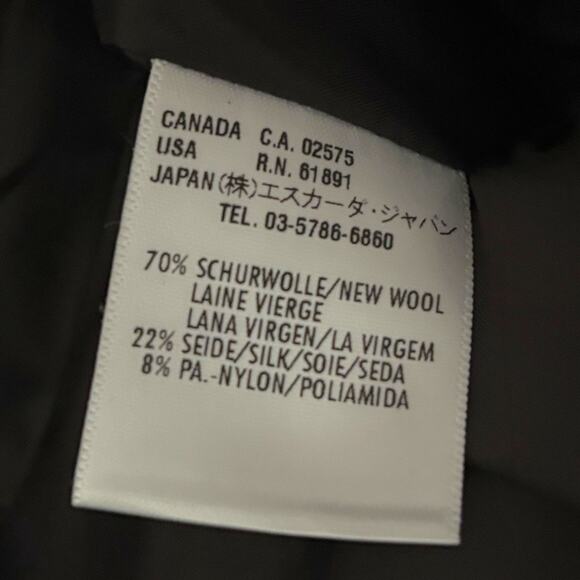 NWT Escada Jacket - Black Metallic 3/4 Sleeve - Size 10 - Picture 5 of 16